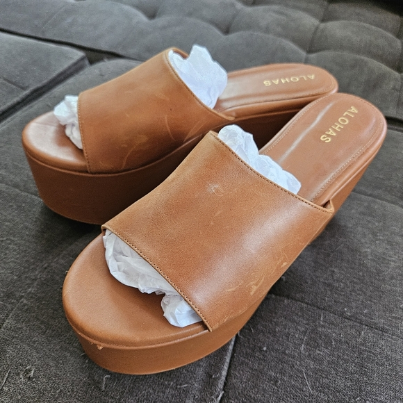 ALOHAS Shoes - Alohas Platform Slides